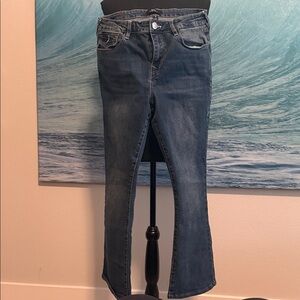 True Religion BECCA mid rise bootcut Blue Flare Women's Jeans